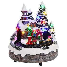 vidaXL 4017039 Christmas Tabletop Resin 16x16x19cm