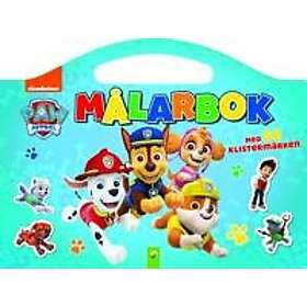 Stevali Paw Patrol Målarbok med klistermärken