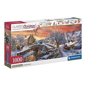 Clementoni Noël Sur Le Pont Panorama 1000 Pièces