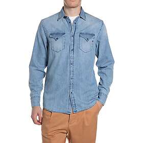 Replay Vaaleansininen Paita (Miesten)