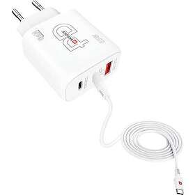 Skross Power Charger 65W Pd Gan Combo+ SKKT0465WPDEUCN EU Indoor USB Charger 3 P