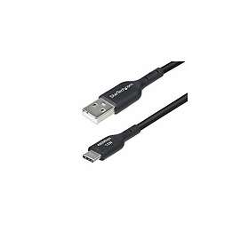 StarTech.com USB2AC15CMBK USB-A to 24 pin USB-C USB 2.0 3A 15 cm