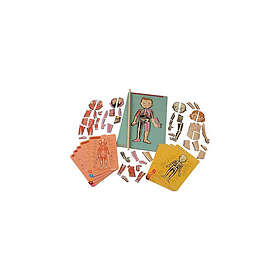Janod Puzzle Magnétique Corps Humain J05491