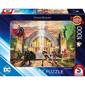 Schmidt Spiele DC Comics Hall of Justice 1000 Brikker