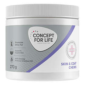 Concept for Life Skin & Coat Supplements Chews 270g