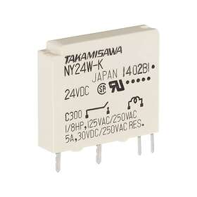 Takamisawa NY-12W-K-IE PCB Relä 12 V/DC 5 A 1 X Gränslägesbrytare 1 St