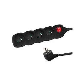 Esperanza 4-Way Power Strip 1.5m ELK212K