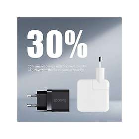 Crong Utra Compact GaN PD 3.0 2x USB-C 35W