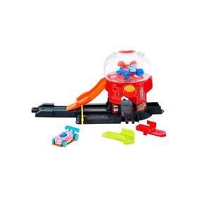 Hot Wheels Speed Snap Ballongtuggummi Butik Playset JBM62