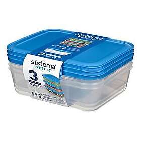 Sistema Meal Prep 3-Pack 1,5L Storage Container