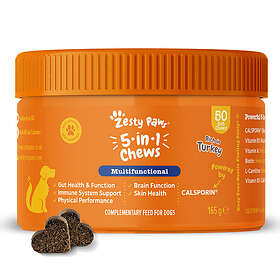 Zesty 5-in-1 Chews Turkey 2x50-Pack