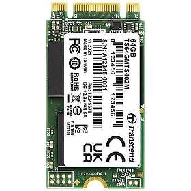 Transcend MTS402M M.2 SSD 6 Gbit/S 64Go