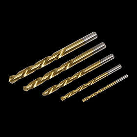 Sealey AK8189 Left Hand Spiral Drill Bit Set 5pcs