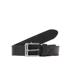Jack & Jones Rock Ceinture en Cuir (Noir)
