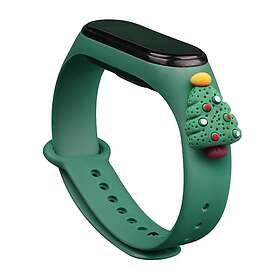 Xiaomi Mi Band 3/4 Christmas Tree 2 Silikonrem