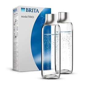 Brita sodaTRIO Pack 2 Bouteilles (1L)