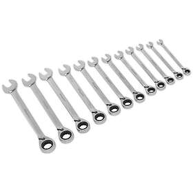 Siegen S0840 Ratchet Combination Spanner Set 12pcs