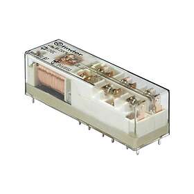 Finder 50.16.9.024.5510 PC Relä 24 V/DC 8 A 1 X Brytkontakt, 5 Ändkontakter 10 S