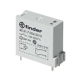 Finder 45.31.7.024.0310 PCB Relay 24V DC 16A