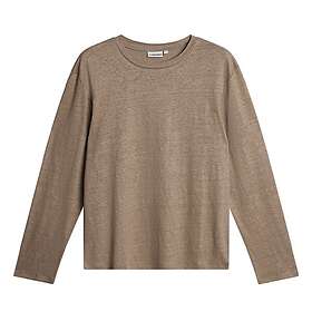 J.Lindeberg Coma Linen Long Sleeve T-shirt (Herr)