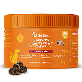 Zesty Urinary Care Chews Cranberry 50 Tablettia
