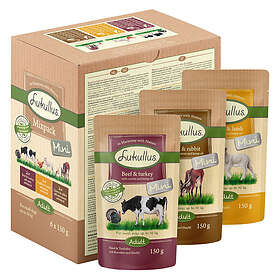 Lukullus Mixpack Mini Beef & Game & Poultry 48x150g