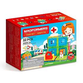 Magformers Town Set - Hospital 005-717006