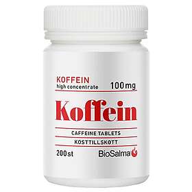 Biosalma Koffein 100mg 200 tabletter