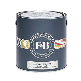 Farrow & Ball Dead Flat Måla Ljusgrå 17 750ml