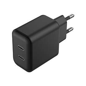 2GO 797386 Dubbel USB-C Väggladdare
