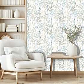 Ugepa Feuillage et fleurs sauvages Bleu