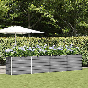 vidaXL 42018157 Galvanised Steel 385x50x75cm