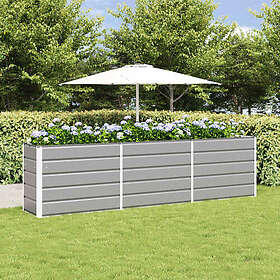 vidaXL 42018155 Galvanised Steel 290x50x75cm