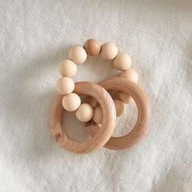 Jack o Juno Bubble Teether Tre og Silikon 0-12m