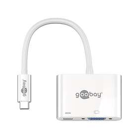 Goobay 63977966 USB-C till VGA Adapter med USB-C PD
