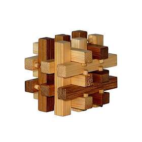 Eureka Bamboo Brain Puzzle Slide 3D 1 Pieces