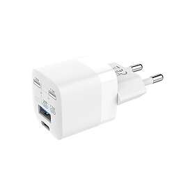 Vision TC-PUSBEU/30 Double USB-C, Chargeur Mural USB 30W