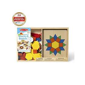 Melissa & Doug Træ Mønsterblokke