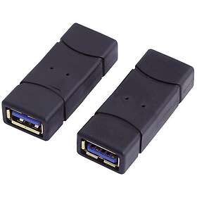 LogiLink AU0026 USB-A F/F Adapter