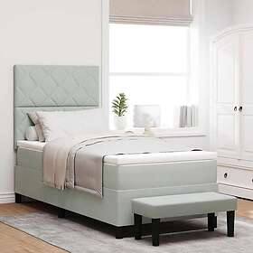 vidaXL Box Spring Bed 3344552 90x200cm