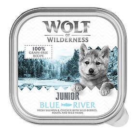Wolf of Wilderness JUNIOR Duo Protein Våtfôr 24x0,15kg