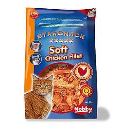 Nobby Starsnack Filet de Poulet Moelleux 85g