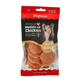 Dogman Chicken Medals Træningsgodbidder Kylling 80g