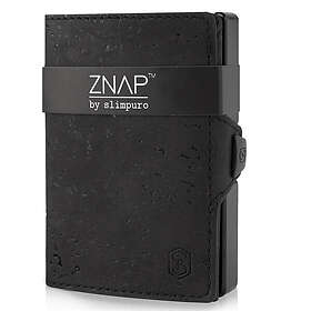slimpuro ZNAP RFID Portefeuille (Aluminium Noir)