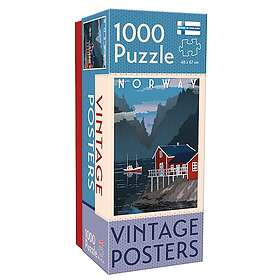Tactic Vintage Posters Norway 1000 bitar
