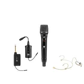 Omnitronic Set FAS TWO Trådløst system (660-690MHz) Hodebøyle + Håndholdt