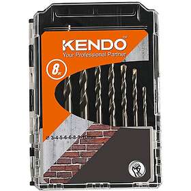 Kendo 11603633 Betongbor Sett 8 deler