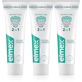 Elmex Sensitive Clinical Expert Dentifrice 75ml Lot de 3