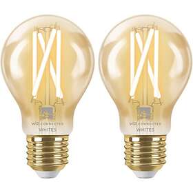 WiZ 6657000062 Filament A60 2000K-5000K 640lm 7W 2-pack