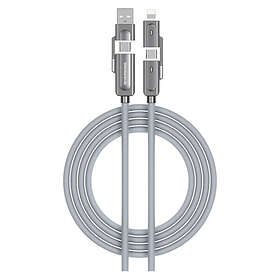 Riversong CT63 USB-A/USB-C - USB-C/Lightning 66W 1.2m
